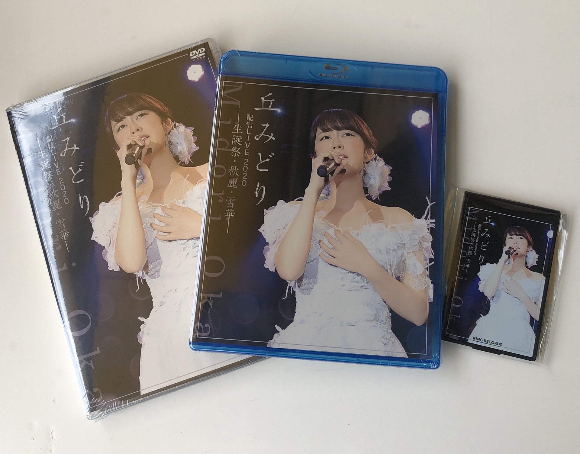 丘みどり 5/26(水)発売ライブDVD「丘みどり配信LIVE2020-生誕祭・秋麗・雪華-」店頭特典のお知らせ。: セキネ楽器店